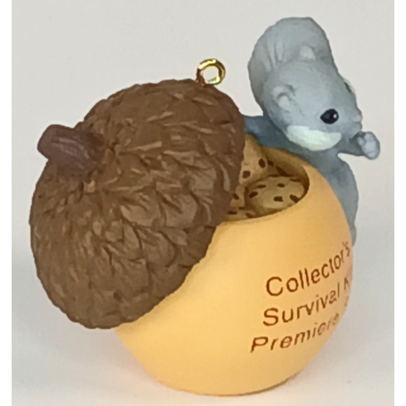 Vintage 1994 Hallmark Keepsake Ornament Collectors Survival Kit Premiere 94 - Picture 3 of 8